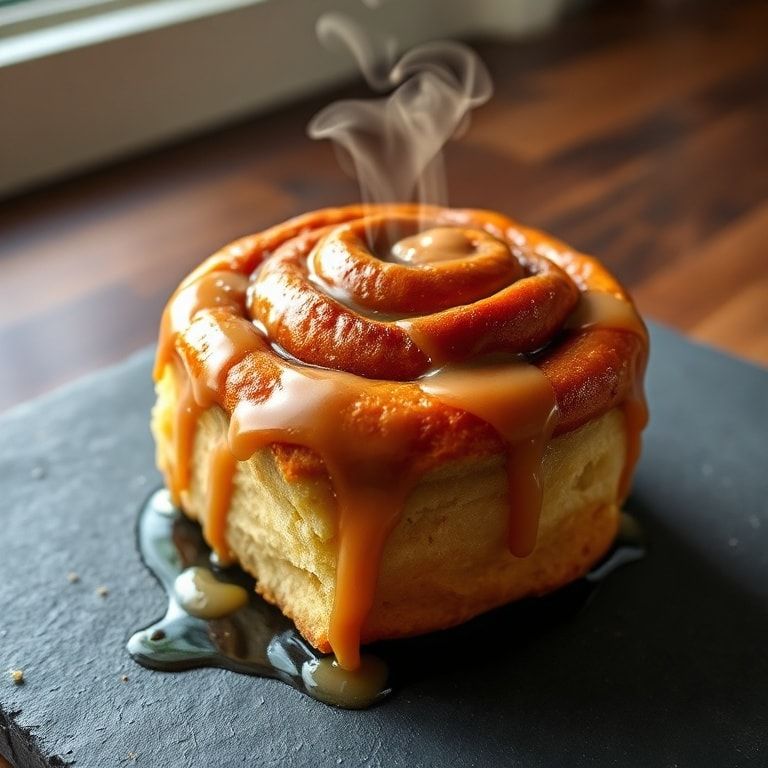 Bourbon Maple Bacon Cinnamon Rolls