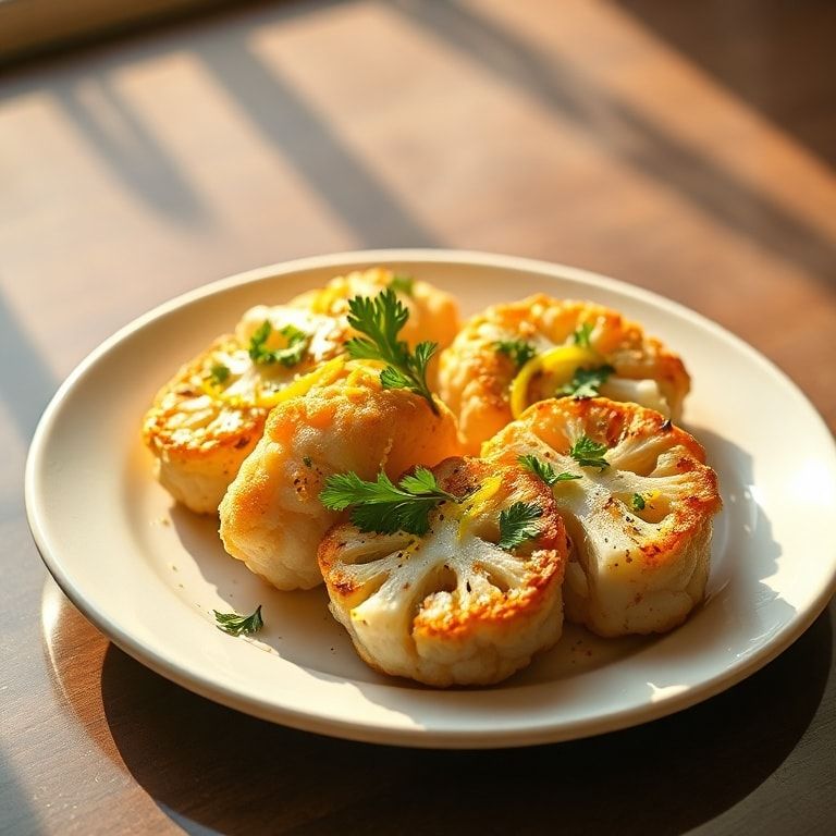 crispy baked cauliflower steaks