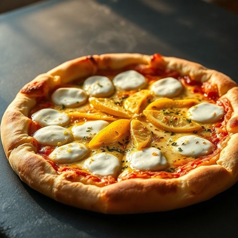 Fresh Lemon Pizza