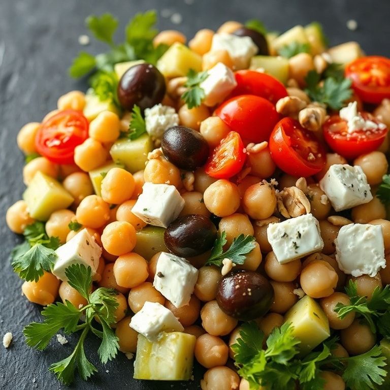 Mediterranean Chickpea Salad