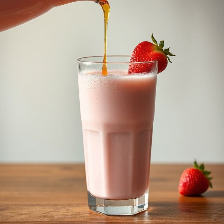 Refreshing Korean Strawberry Milk