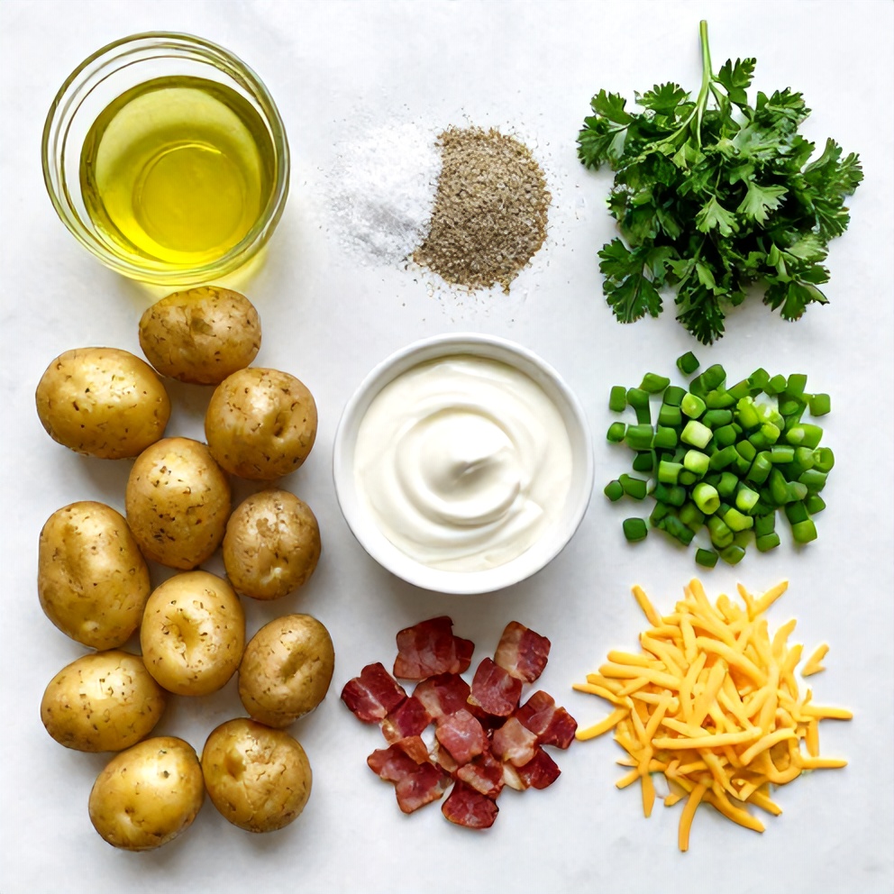 Air fryer potatoes ingredients