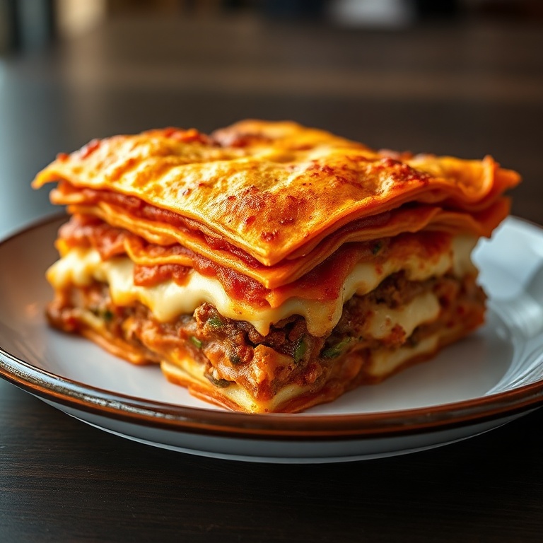 best crispy lasagna