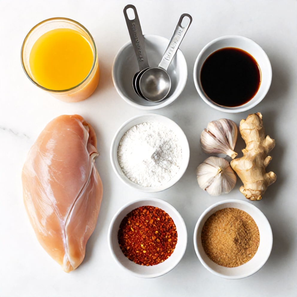 Orange Chicken Ingredients
