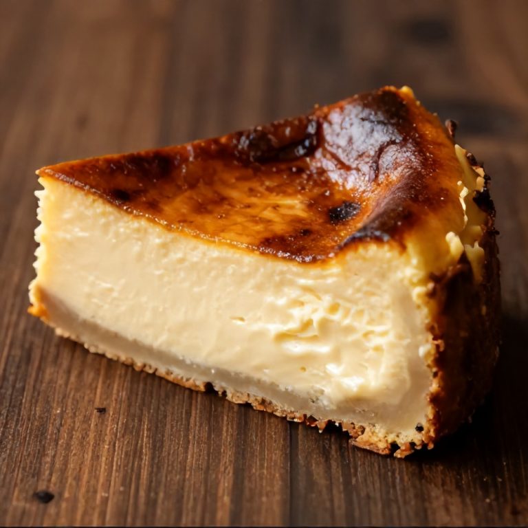 burnt basque cheesecake