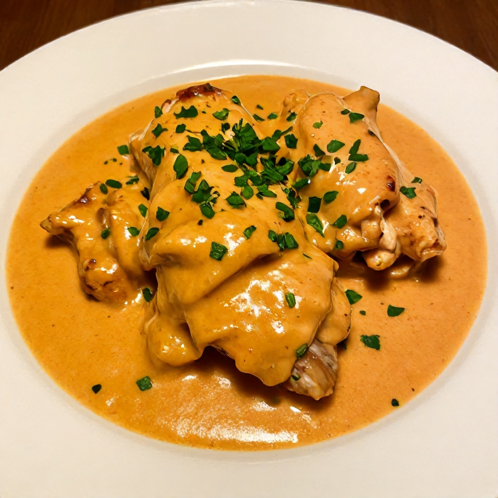 Cajun Butter Chicken with Creamy Sauce