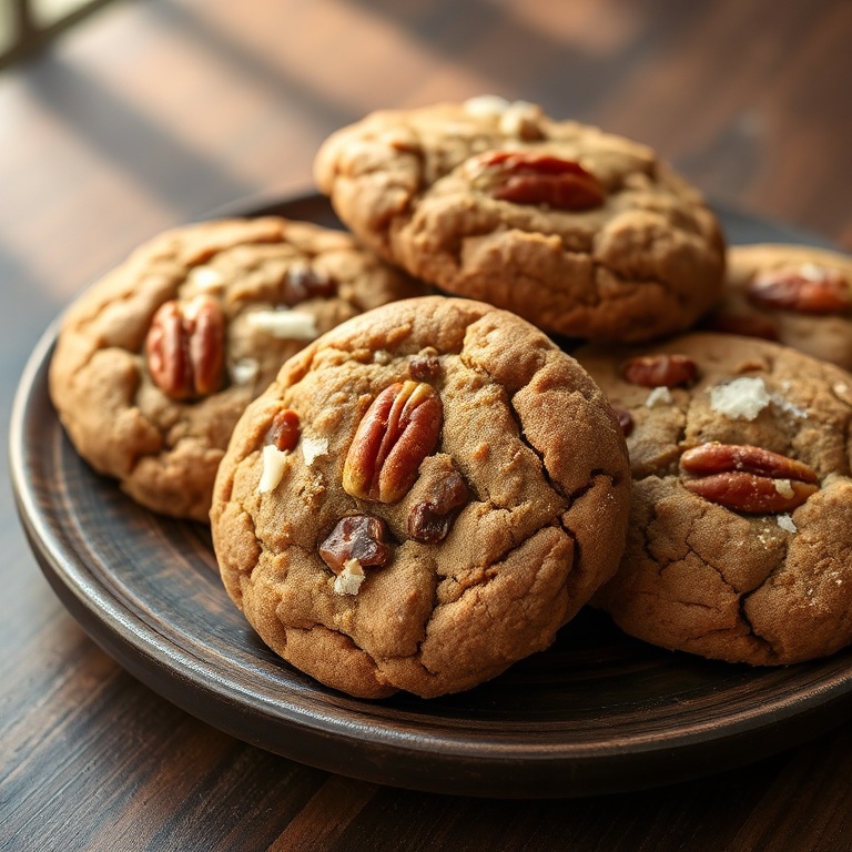 chewy german chocolate cookies