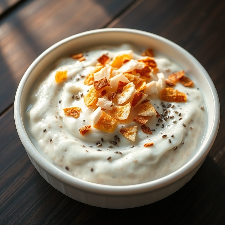 Coconut Cream Overnight Oats