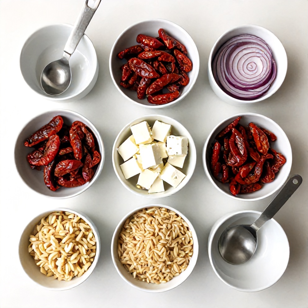 Orzo Salad Ingredients