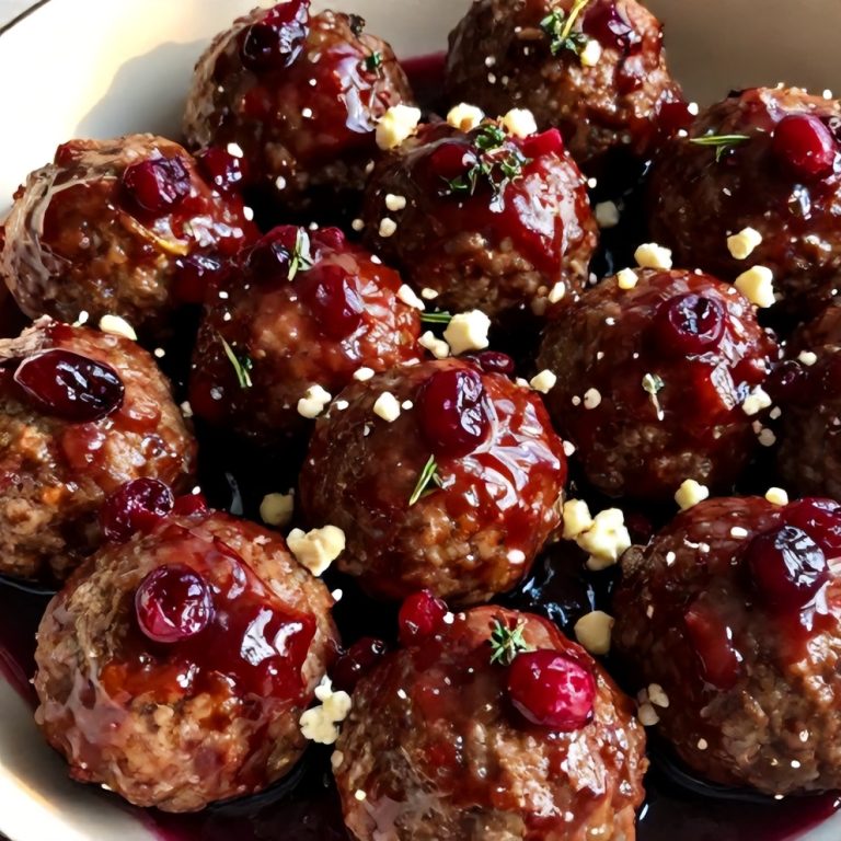 Cranberry Meatballs