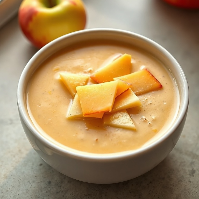 Creamy Apple Cheddar Soup