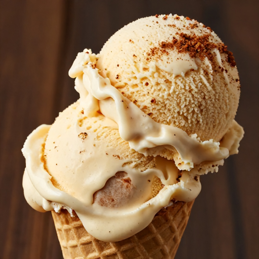 Creamy Carrot Cake Ice Cream