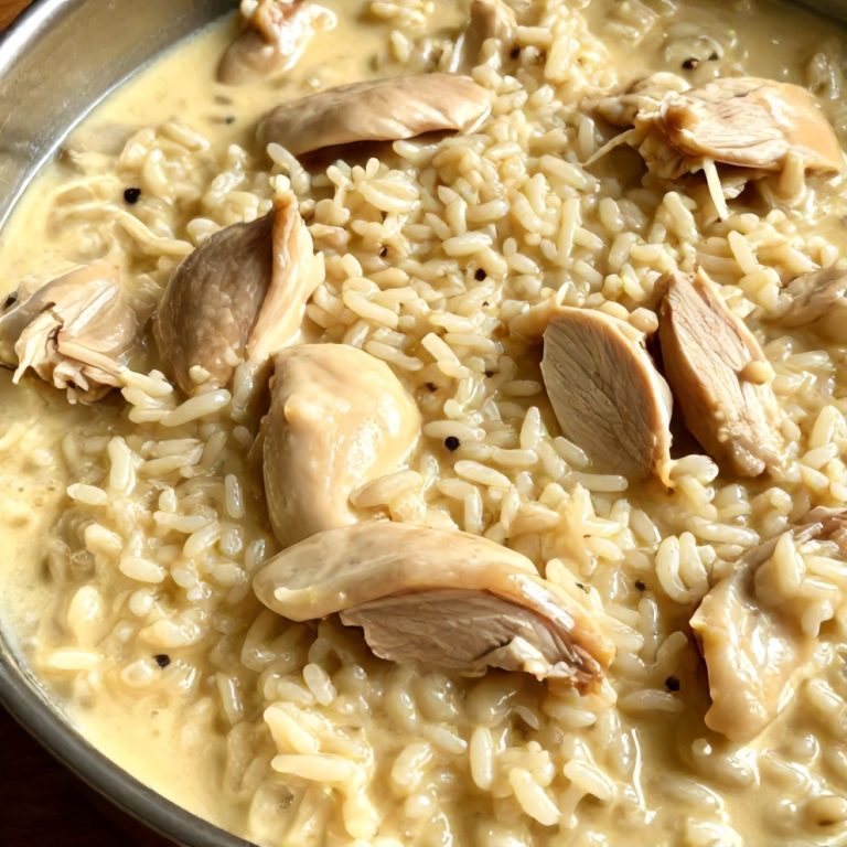creamy coconut chicken brothy rice