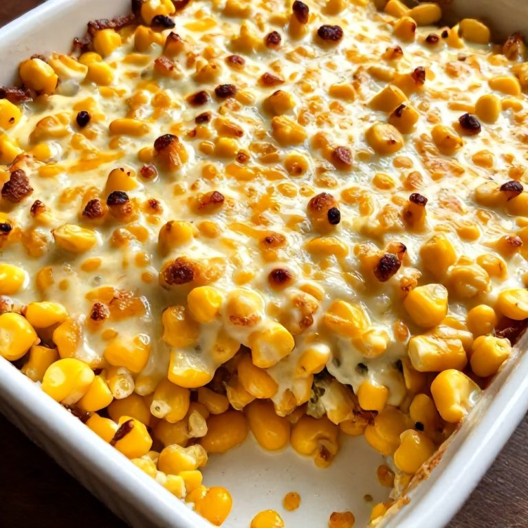 Creamy Jalapeño Popper Corn Casserole