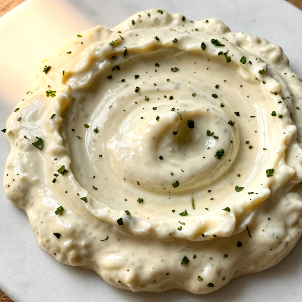 Creamy Lemon Herb White Bean Dip