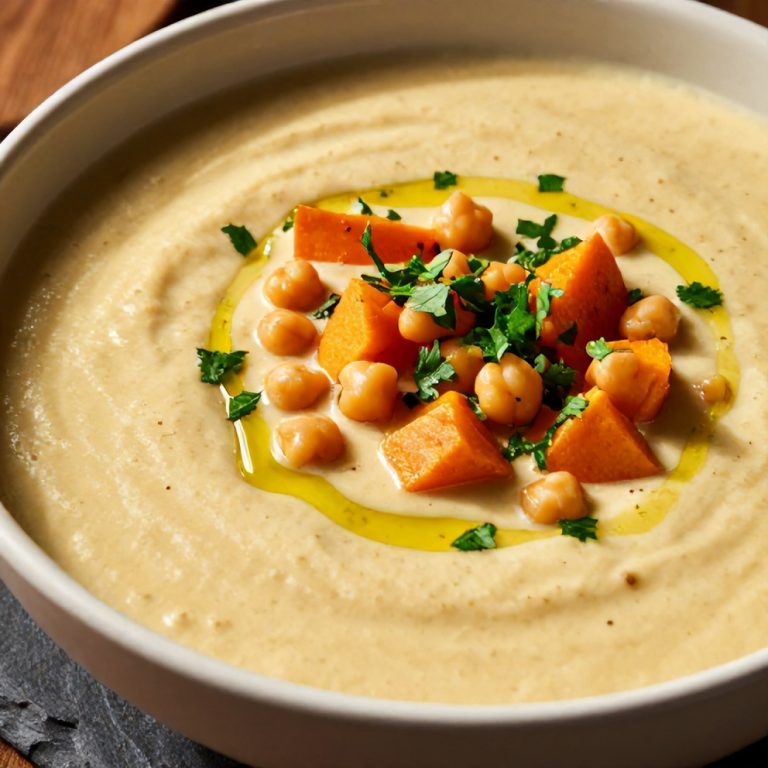 creamy moroccan sweet potato soup