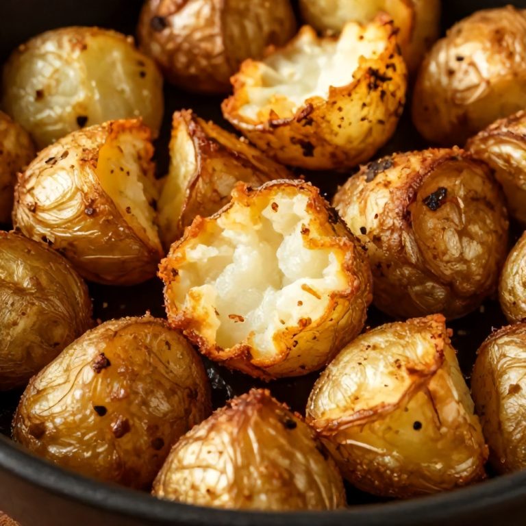 air fryer smashed potatoes
