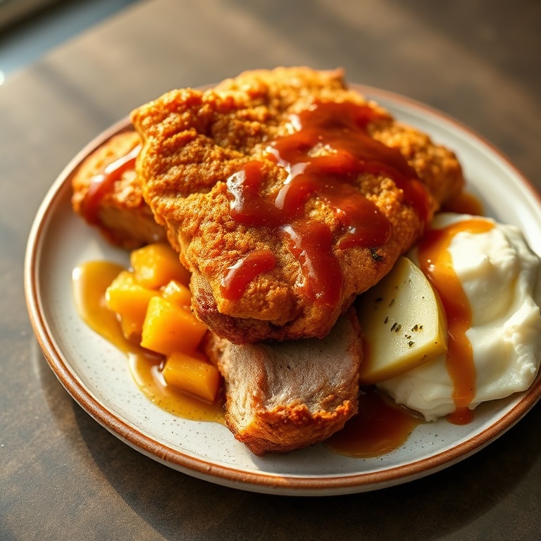 Crispy Apple Cider Pork