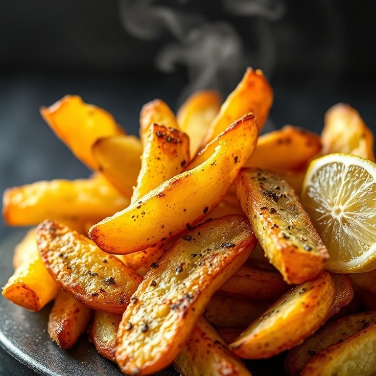 crispy baked potato