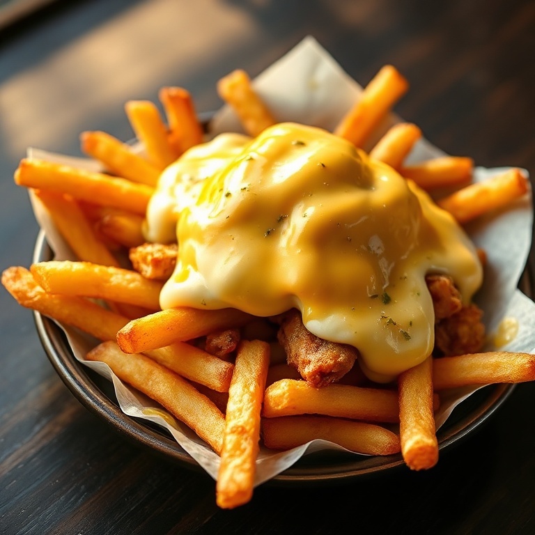 Crispy Breakfast Poutine