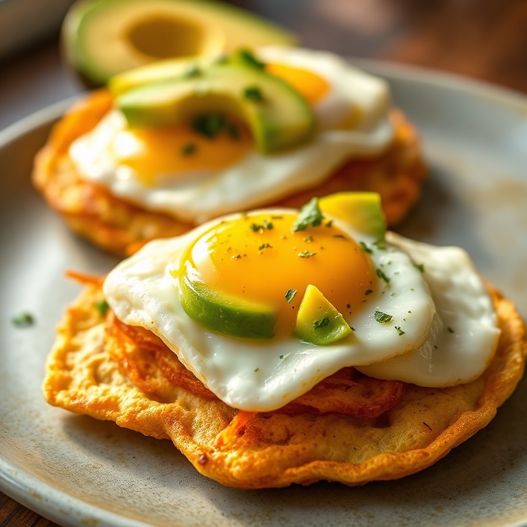 Crispy Breakfast Tostadas