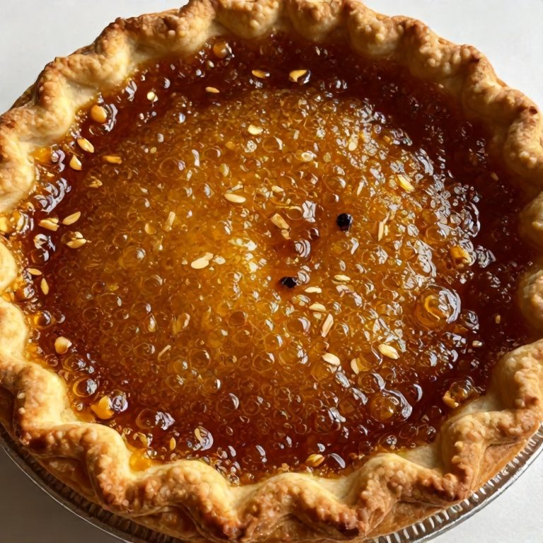 burnt honey pie