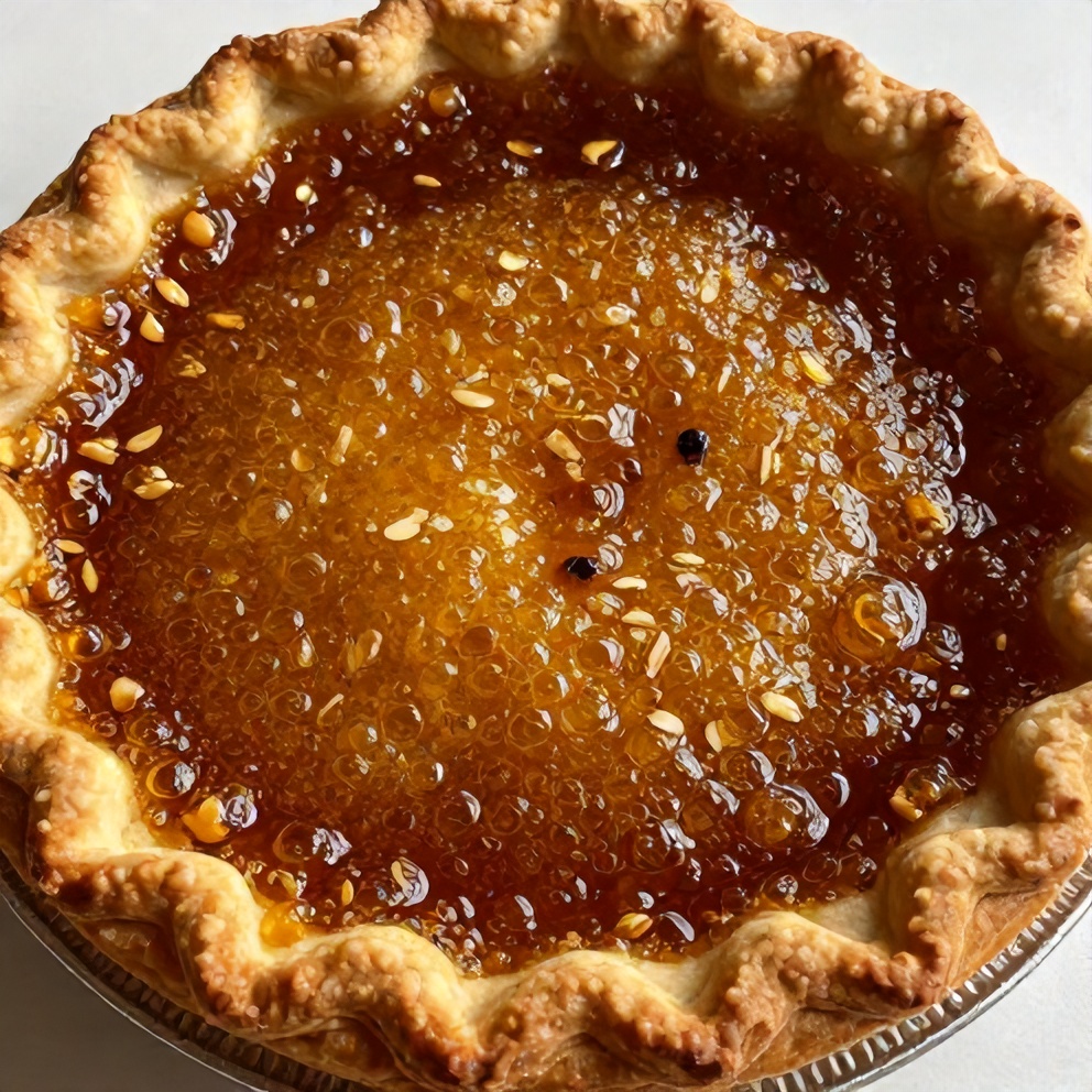burnt honey pie