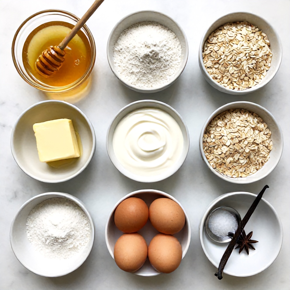 Burnt Honey Pie Ingredients