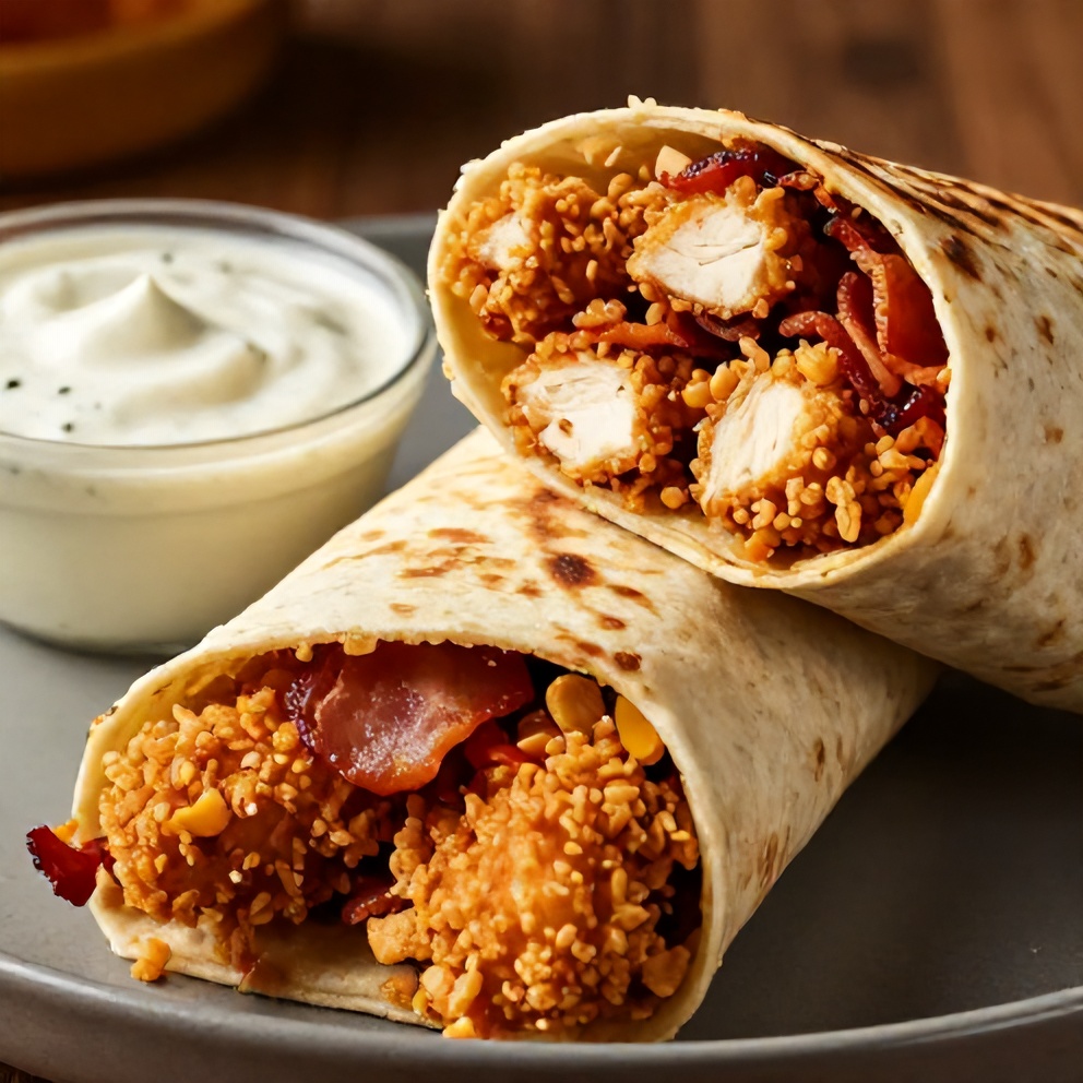 Chicken Bacon Ranch Wrap