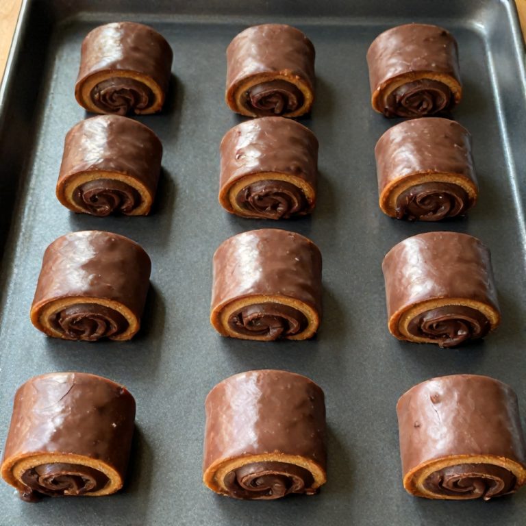 Crispy Chocolate Rolls