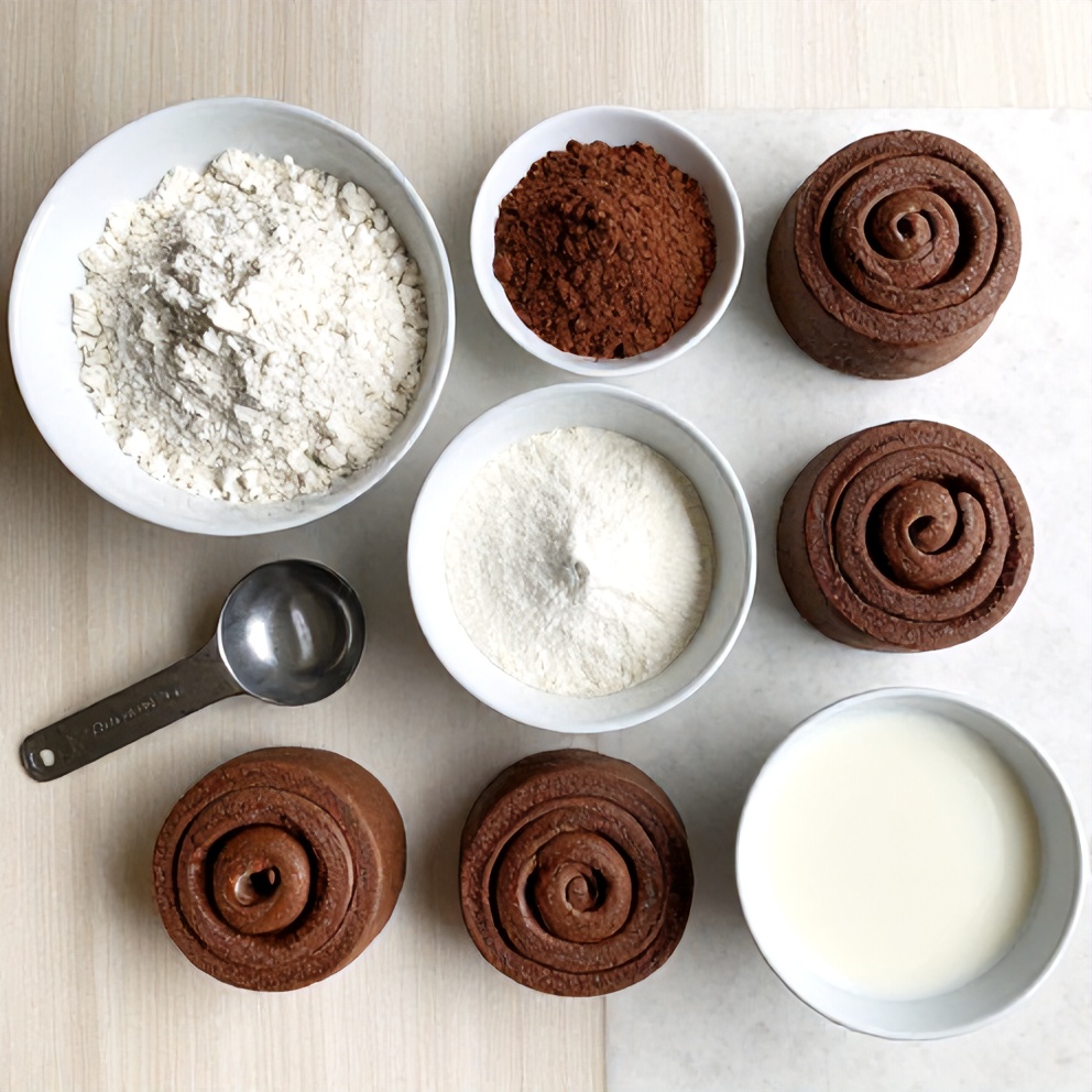 Chocolate Rolls Ingredients