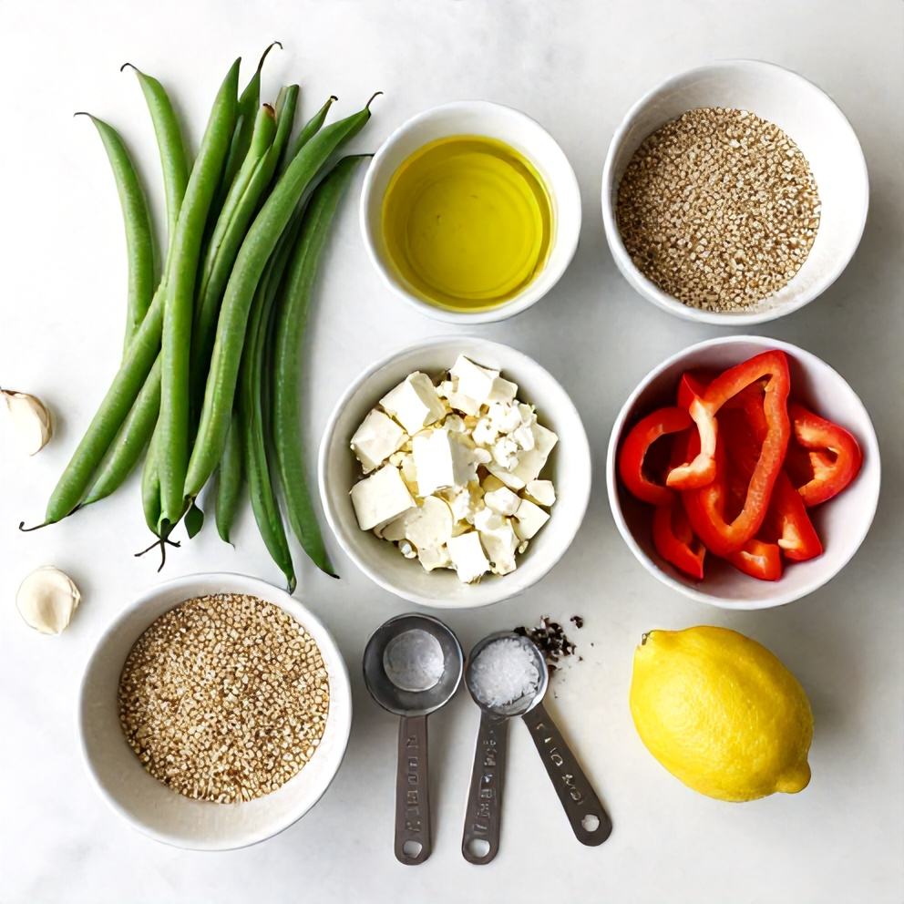 Green Bean Quinoa Salad Ingredients