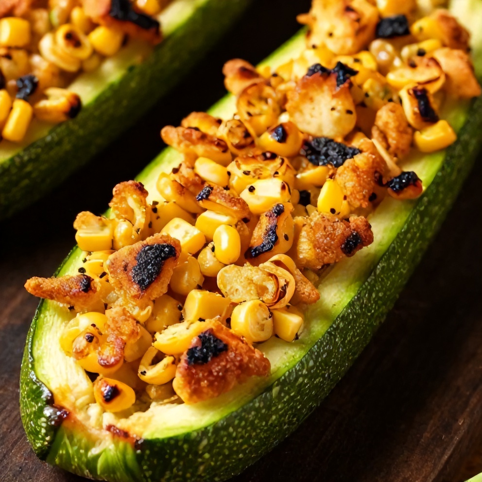 Mexican street corn zucchini