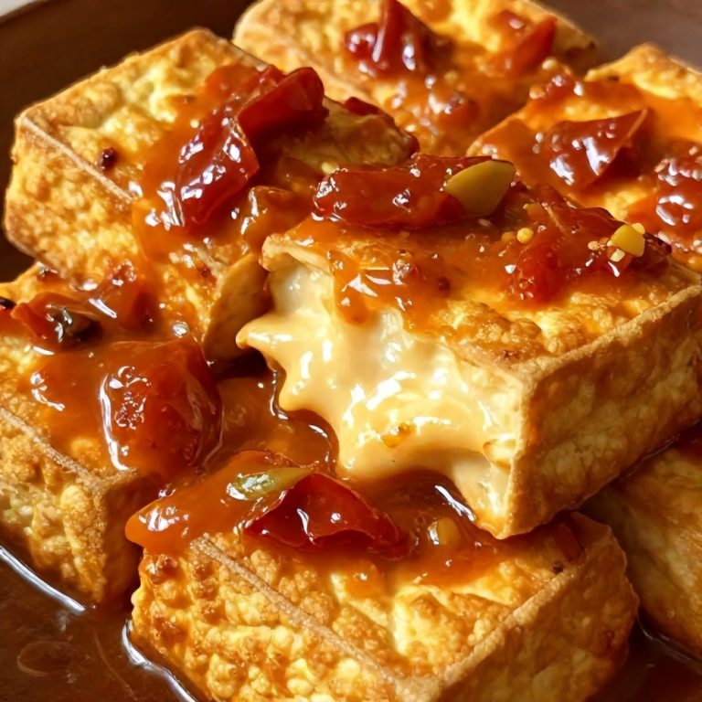 crispy tofu sun-dried tomato sauce