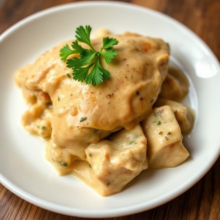 Creamy Crockpot Olive Garden Chicken