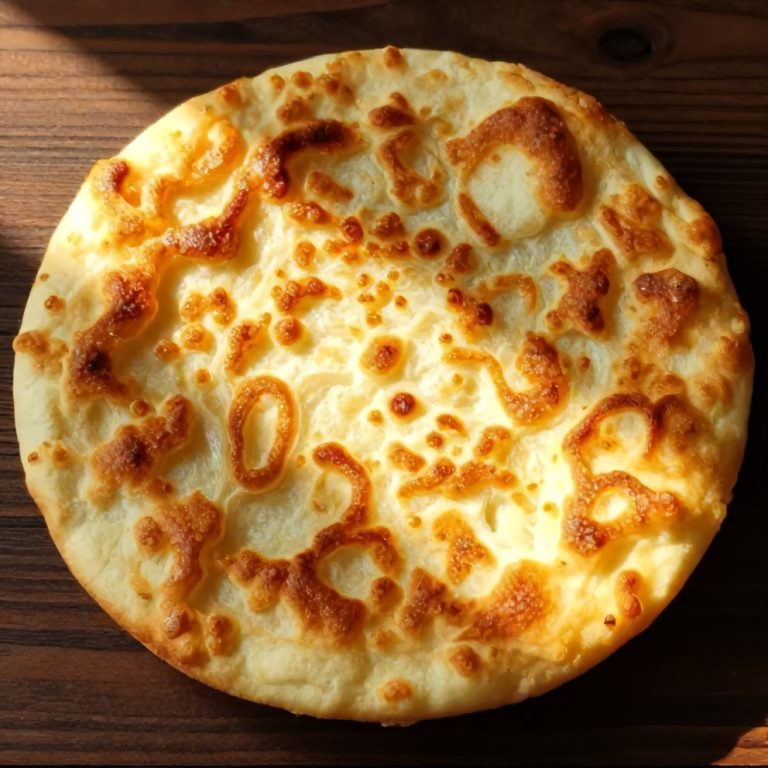 easy 2 ingredient cottage cheese flatbread