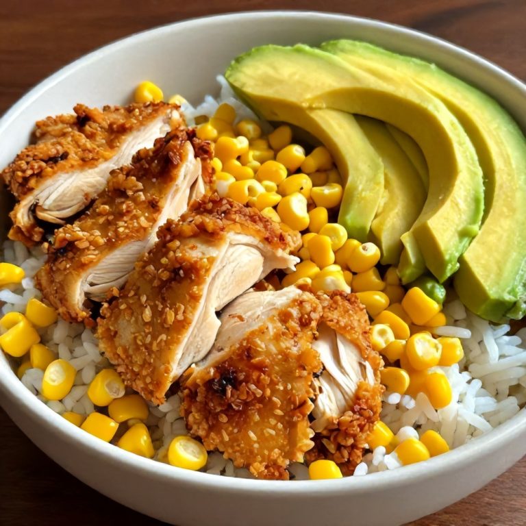 Easy 30-Minute Street Corn Chicken Rice Bowl