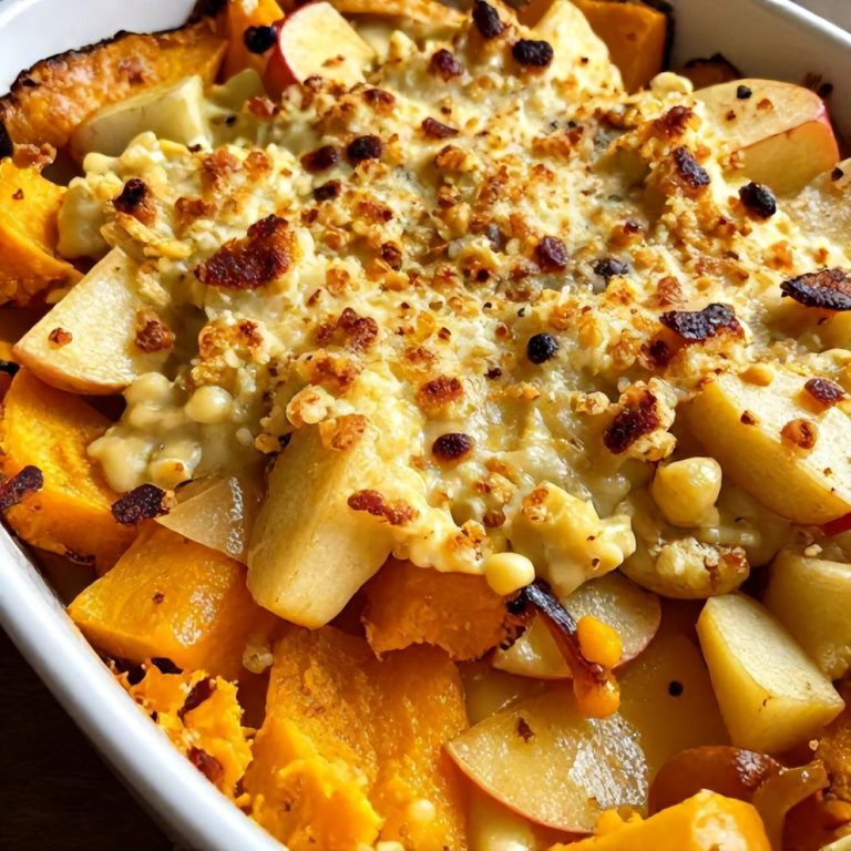 Easy Apple Butternut Squash Casserole