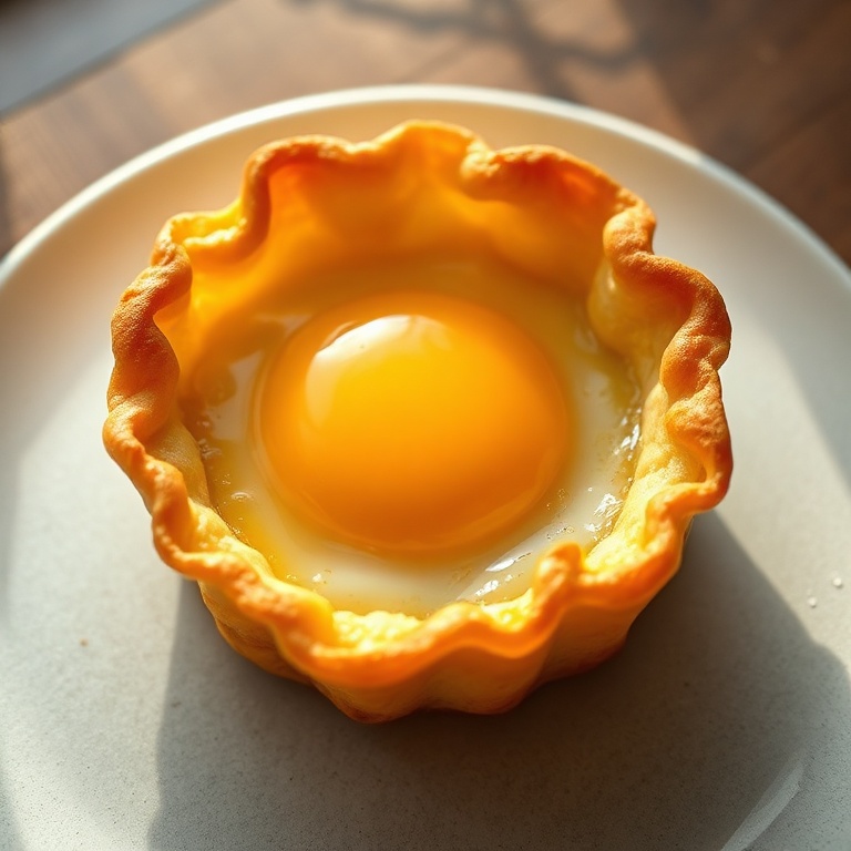 Easy Baked Eggs Napoleon