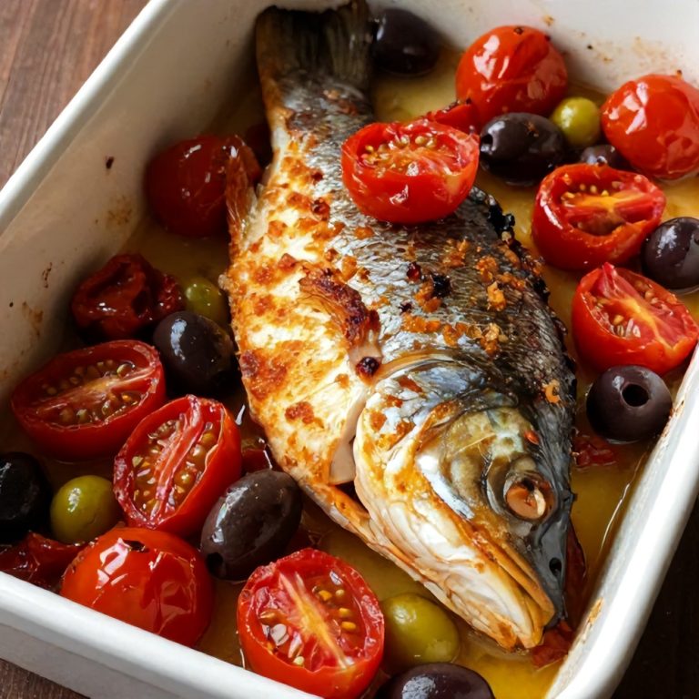 easy baked sea bass