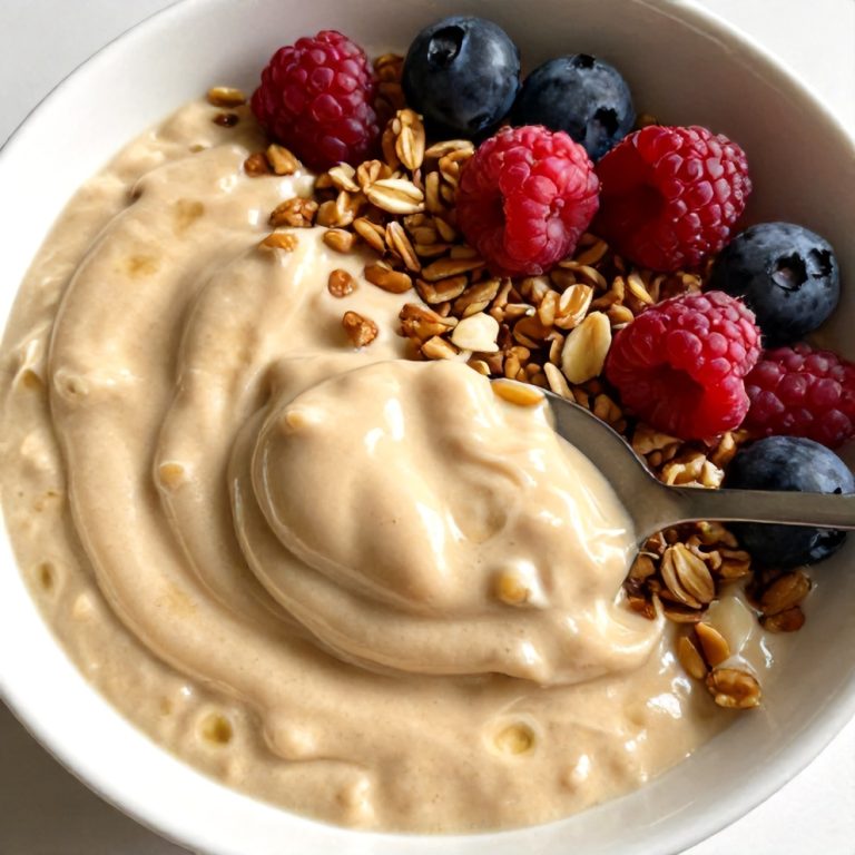 Easy Banana Peanut Butter Oat Smoothie Bowl