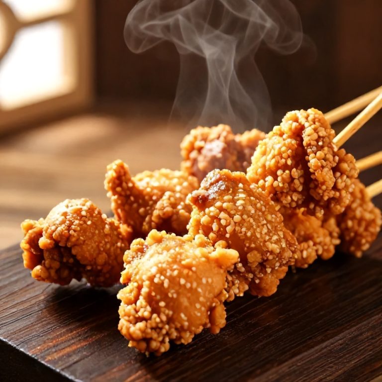 Easy Bang Bang Chicken Skewers