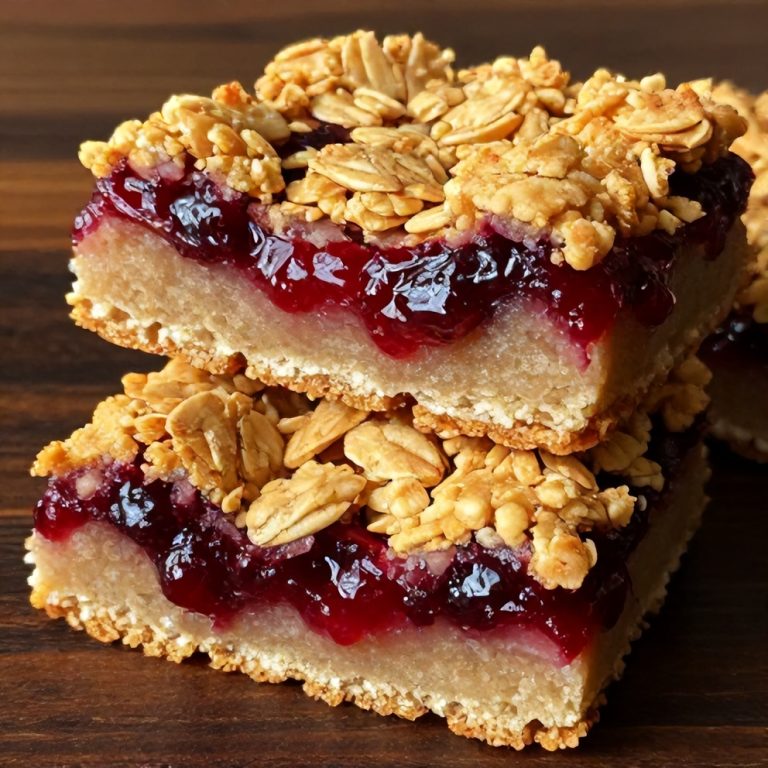 Easy Berry Oat Bars