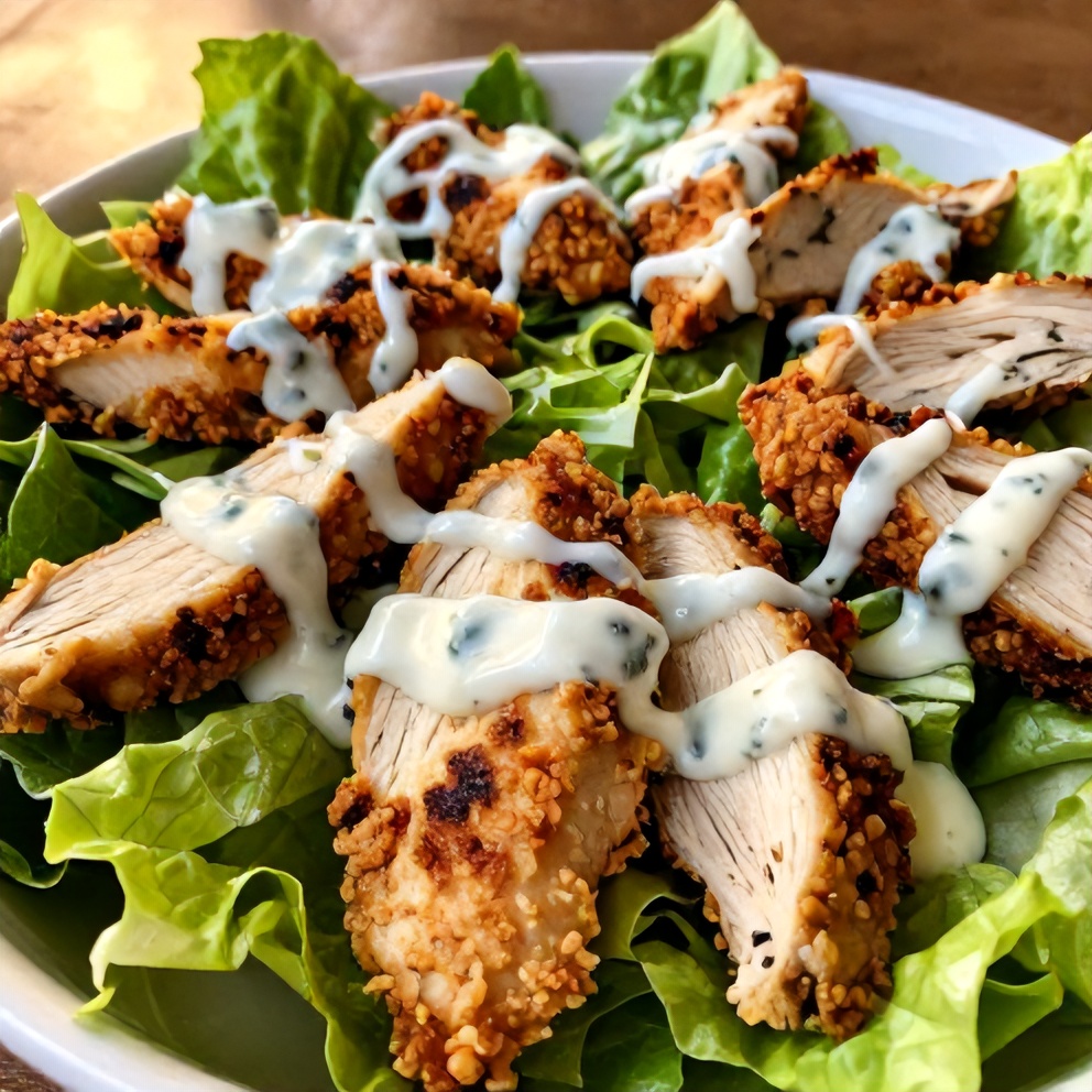 Easy Buffalo Chicken Salad