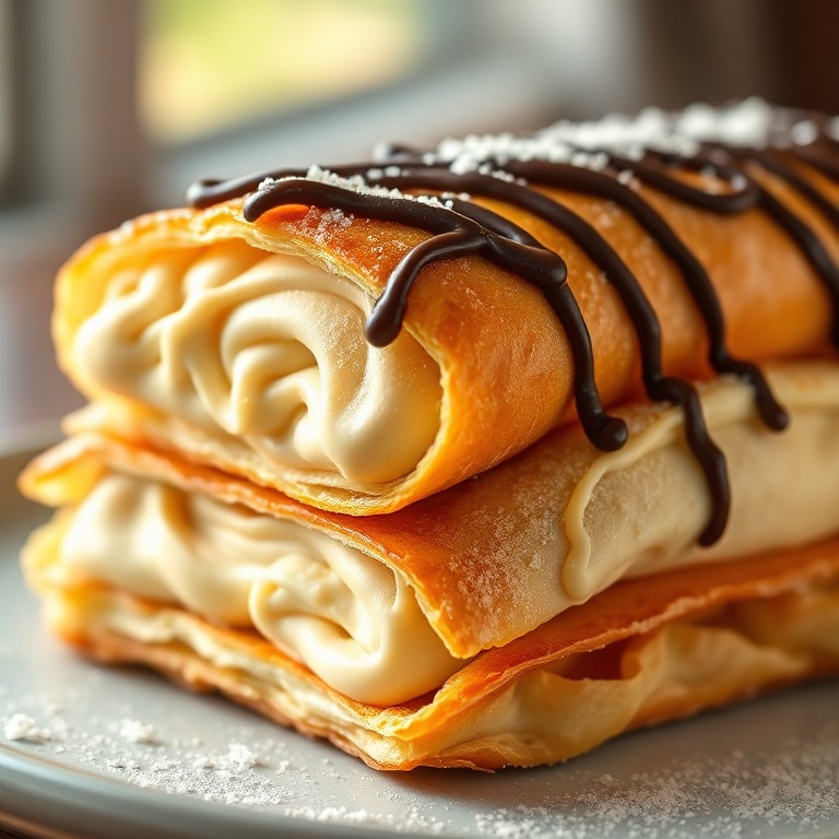 easy cannoli napoleon