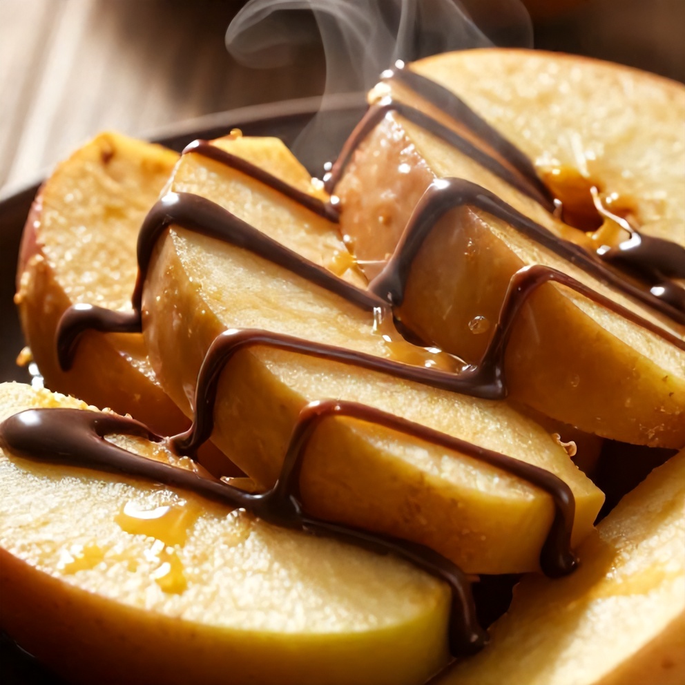 Easy Caramel Apple Slices