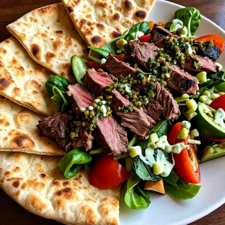 Easy Chimichurri Steak Salad
