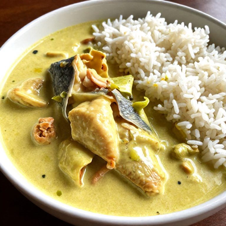 Easy Coconut Lime Fish Curry