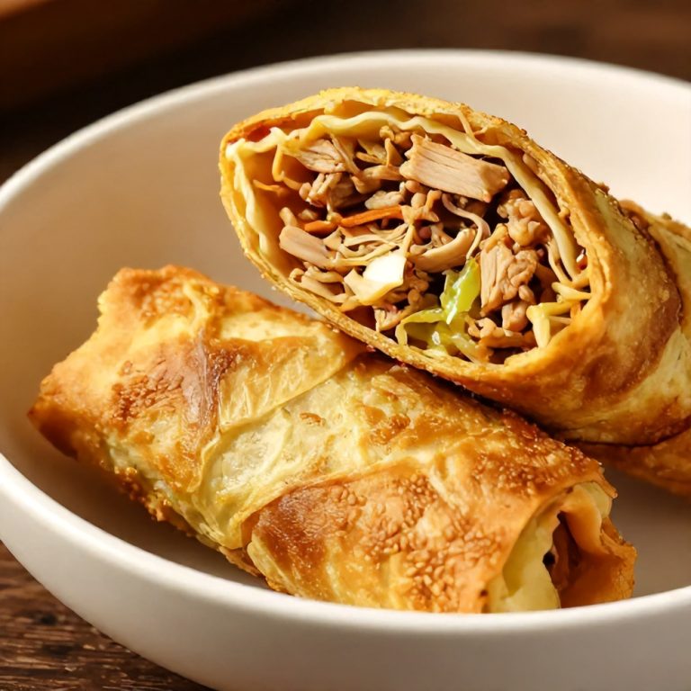 easy egg roll in a bowl