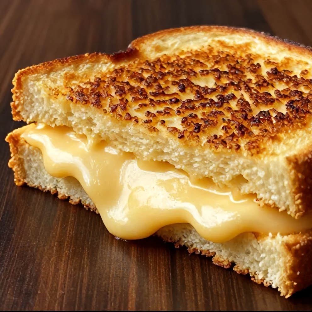 Easy Crispy Grilled Cheese Sandwich